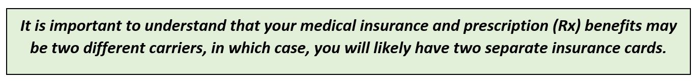 Banner - there may be two different insurance carriers.